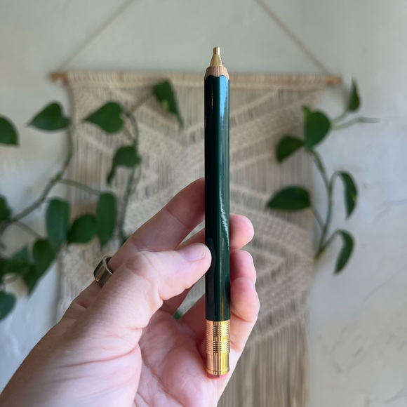 Astier de Villatte Robusto Mechanical Pencil Fine Art Green Gold Stationery - Picture 7 of 8